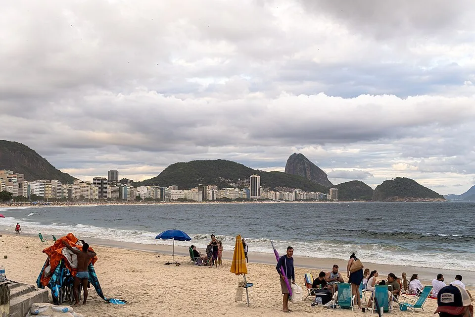 Orla de Copacabana desde el Posto 5