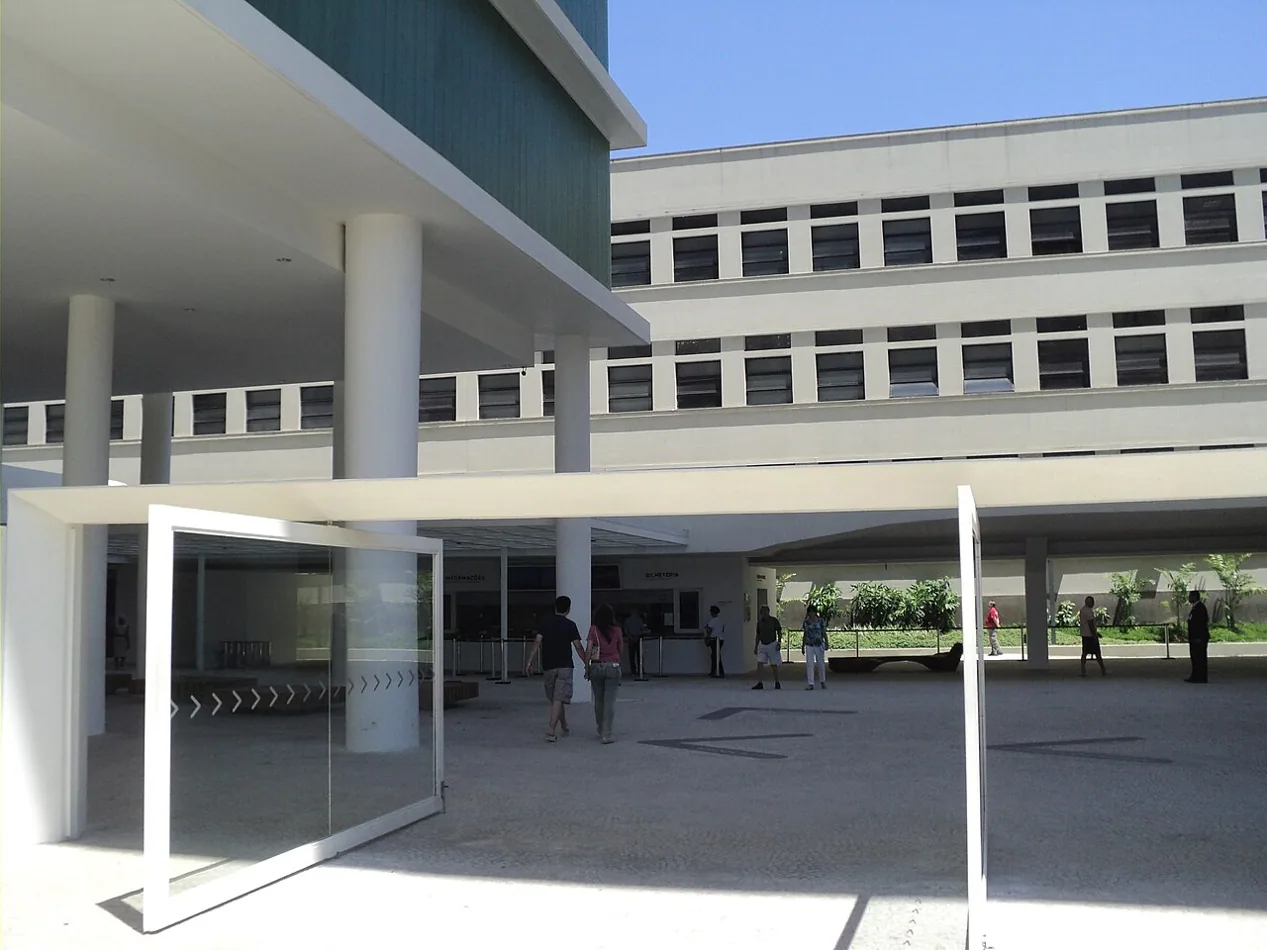 Entrada del Museu de Arte do Rio