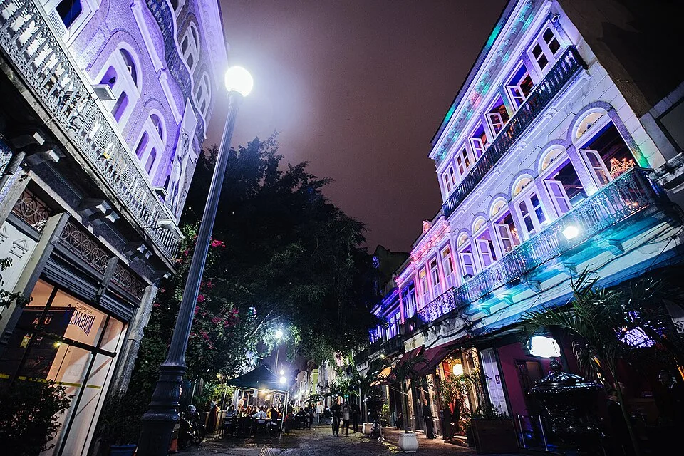Fachada de Rio Scenarium, Rua do Lavradio